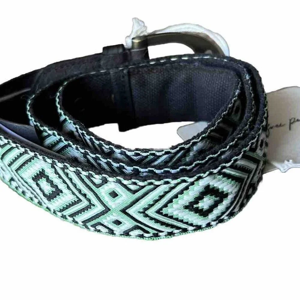 Free People Moving To Mars Printed Belt